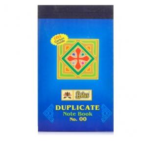 Lotus Fine Paper Duplicate Note Book With Free Carbon Inside 3 No, Size: 22x27 cm (100x2 Pages)